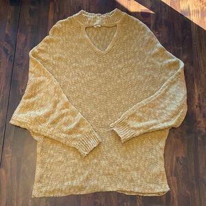 Mustard yellow sweater
